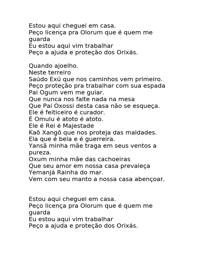 Estou Aqui Cheguei em Casa | PDF