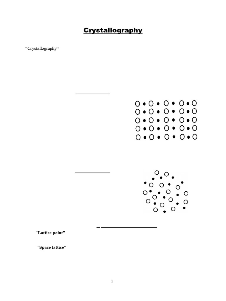 UNIT02 | PDF | Crystal Structure | Solid