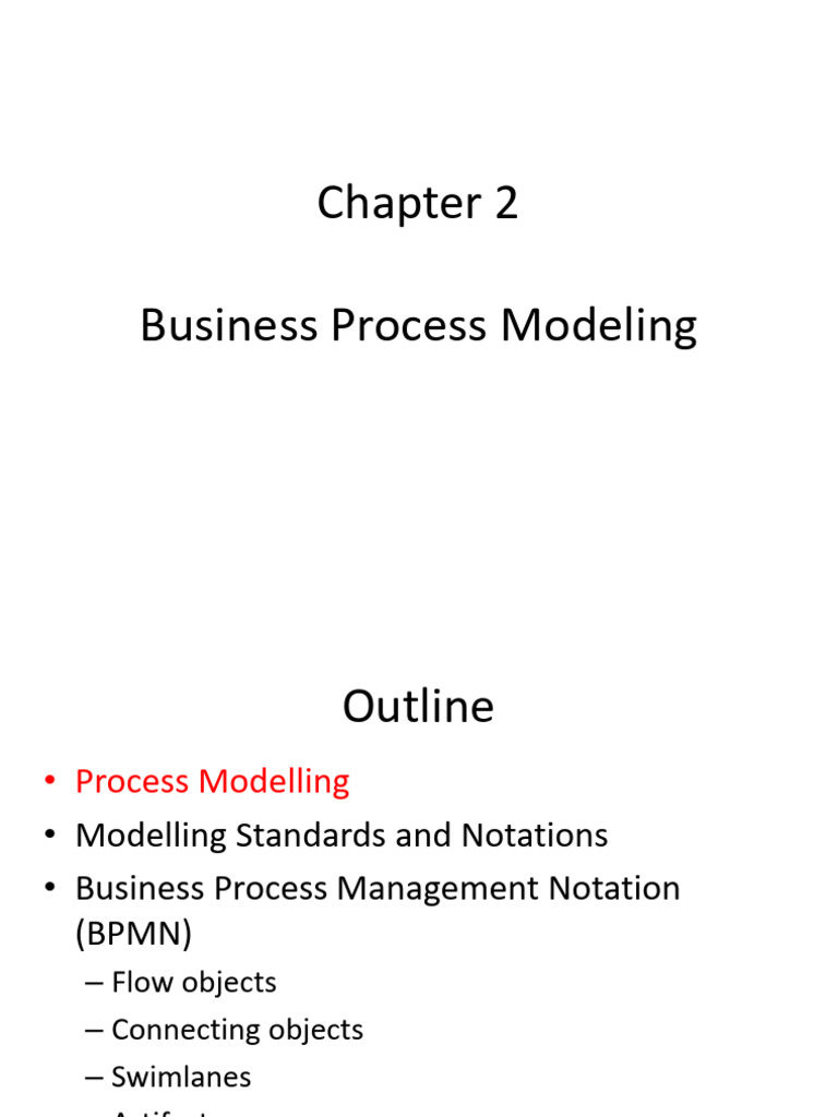 Chapter 2 Business Process Modeling Approaches | PDF | Unified Modeling ...