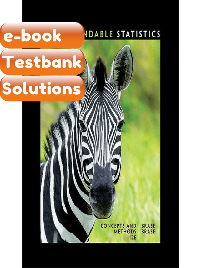 Testbank Understandable Statistics 12th Edition Charles Henry Brase ...