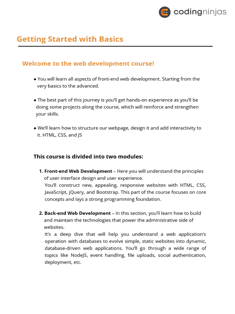 Notes (1) Getting Started With Basics-4220 | PDF | Websites | World ...