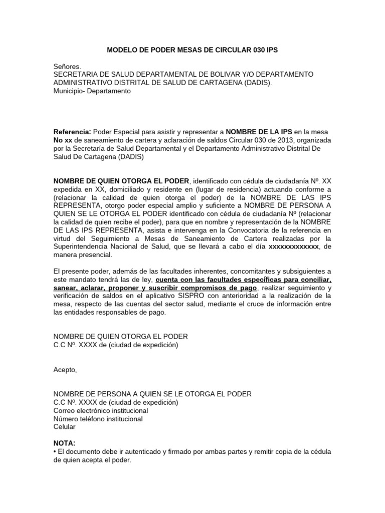 Modelo de Poder | PDF