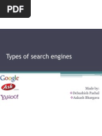 Types of Search Engines