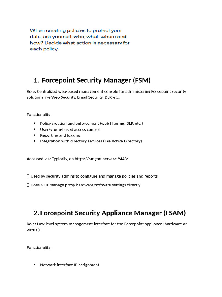 Forcepoint DLP | PDF