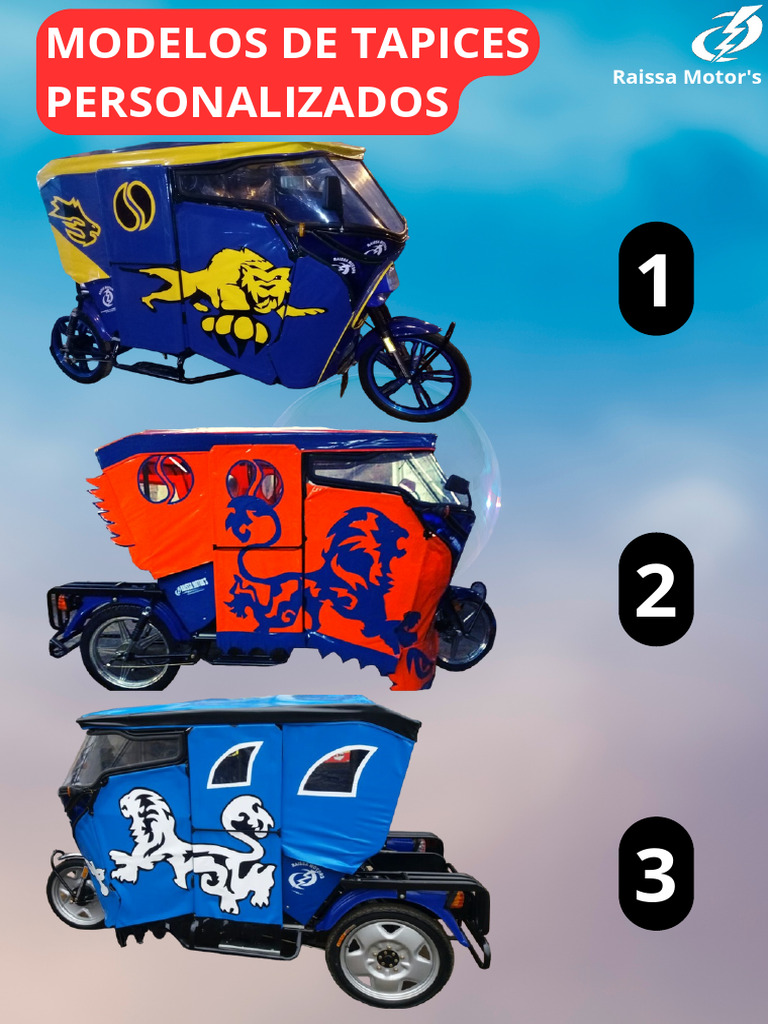 Catálogo de Ropa Mototaxis Marca Raissa Motors | PDF