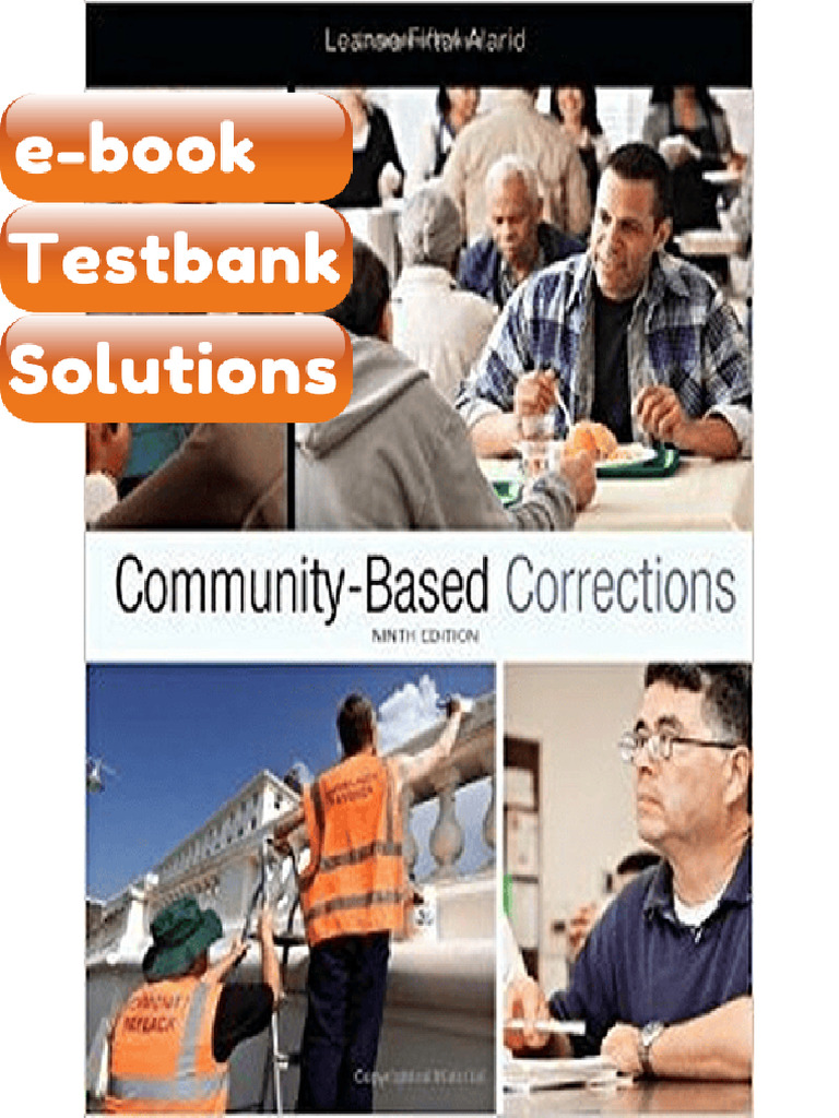 Testbank Community Based Corrections 9th Edition by Alarid Fast ...