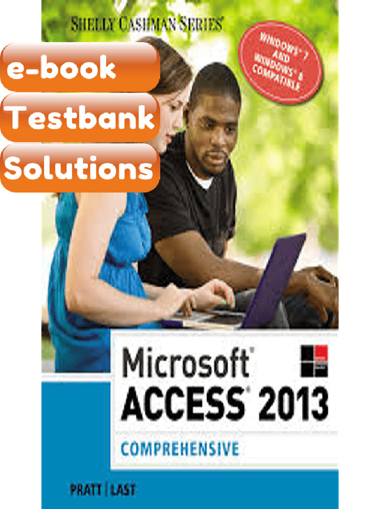 Testbank Enhanced Microsoft Access 2013 Comprehensive 1st Edition by ...
