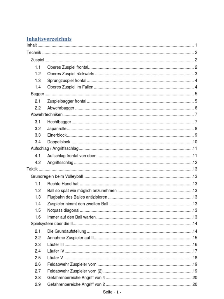 Volleyball | PDF
