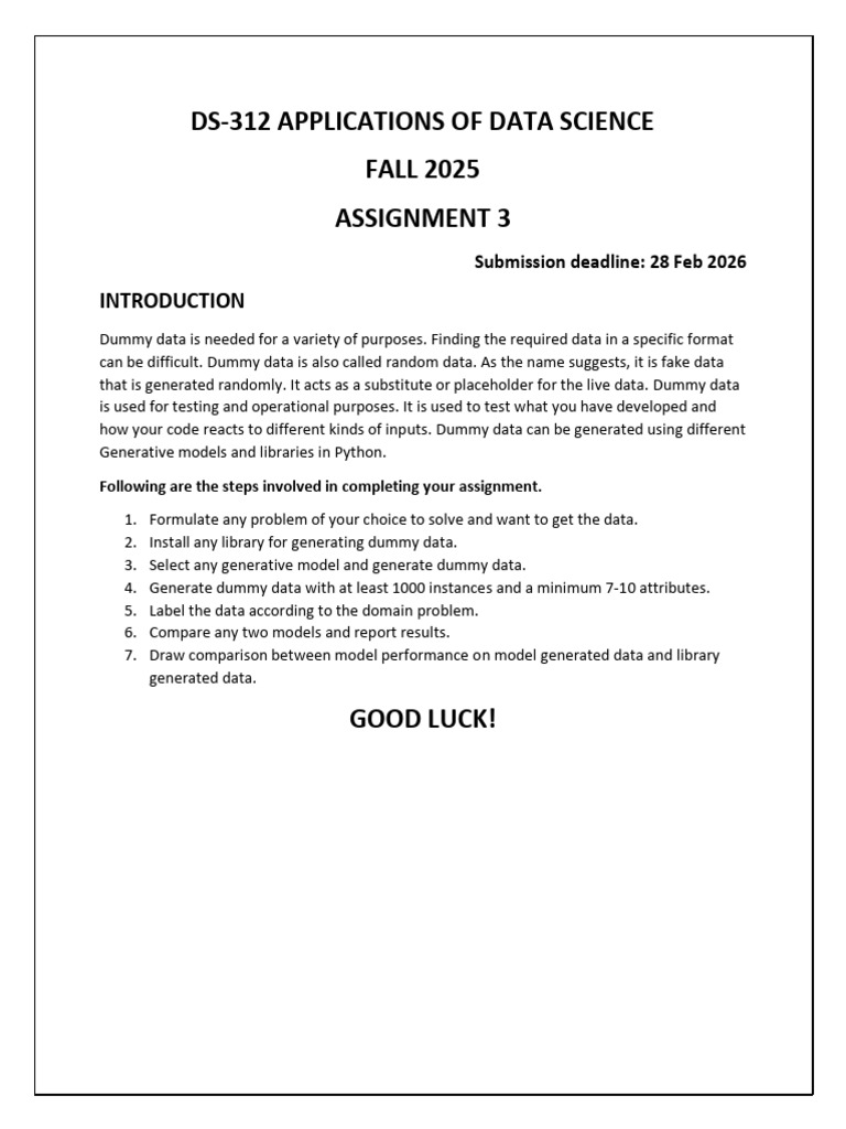 Assignment 3 | PDF