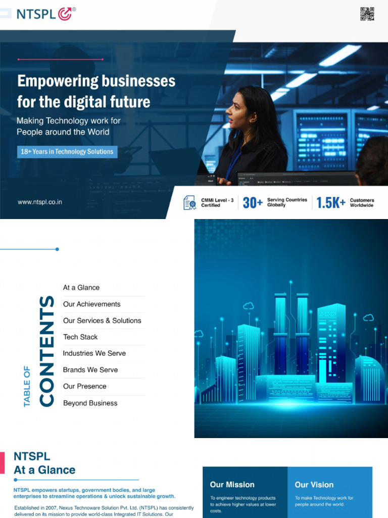 Company Presentation NTSPL | PDF