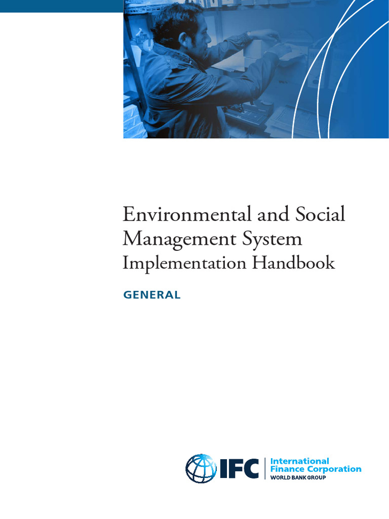 IFC Handbook General | PDF | Water | Waste
