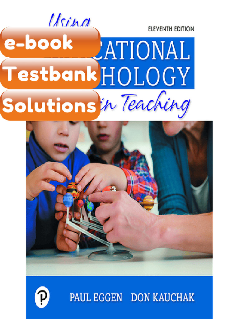 Testbank Using Educational Psychology in Teaching 11th Edition Paul ...