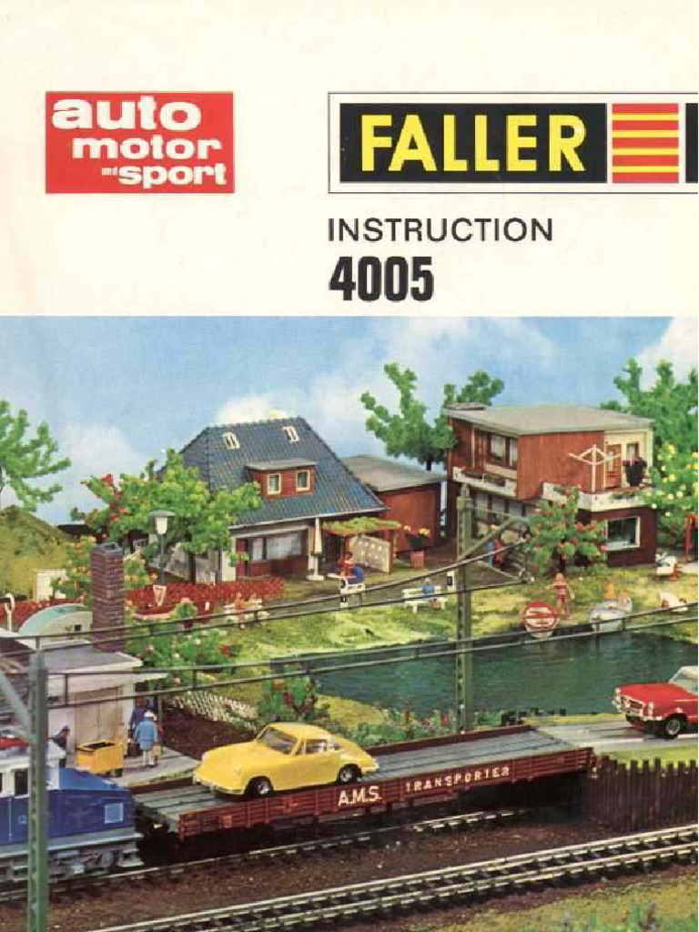 Faller Instruction 4005 | PDF