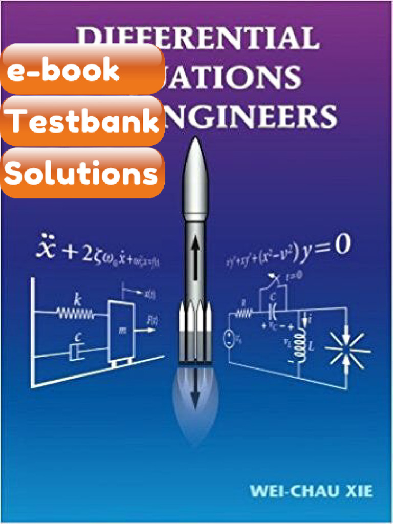 Testbank Differential Equations for Engineers 1st Xie Download | PDF ...