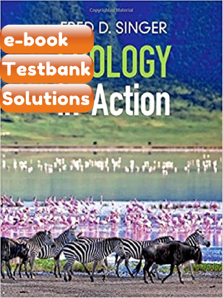 Testbank Ecology in Action 1st Singer Download | PDF | Subscription ...