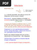 Stellar Classifications and Examples | PDF | Stars | Astronomy