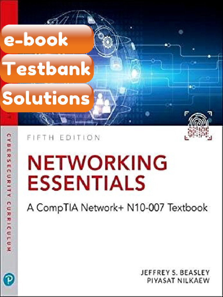 Testbank Networking Essentials a CompTIA Network N10007 Textbook 5th by ...