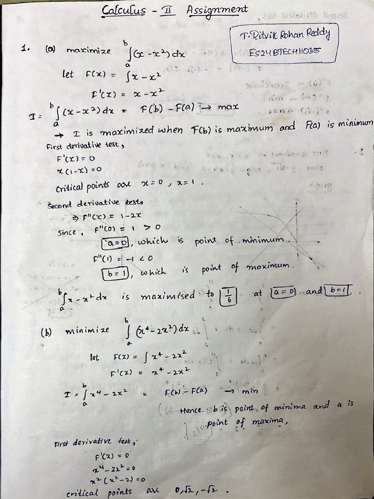 Math Assignment | PDF