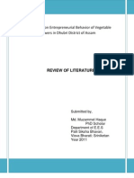 Review of Literature To Be Submitted