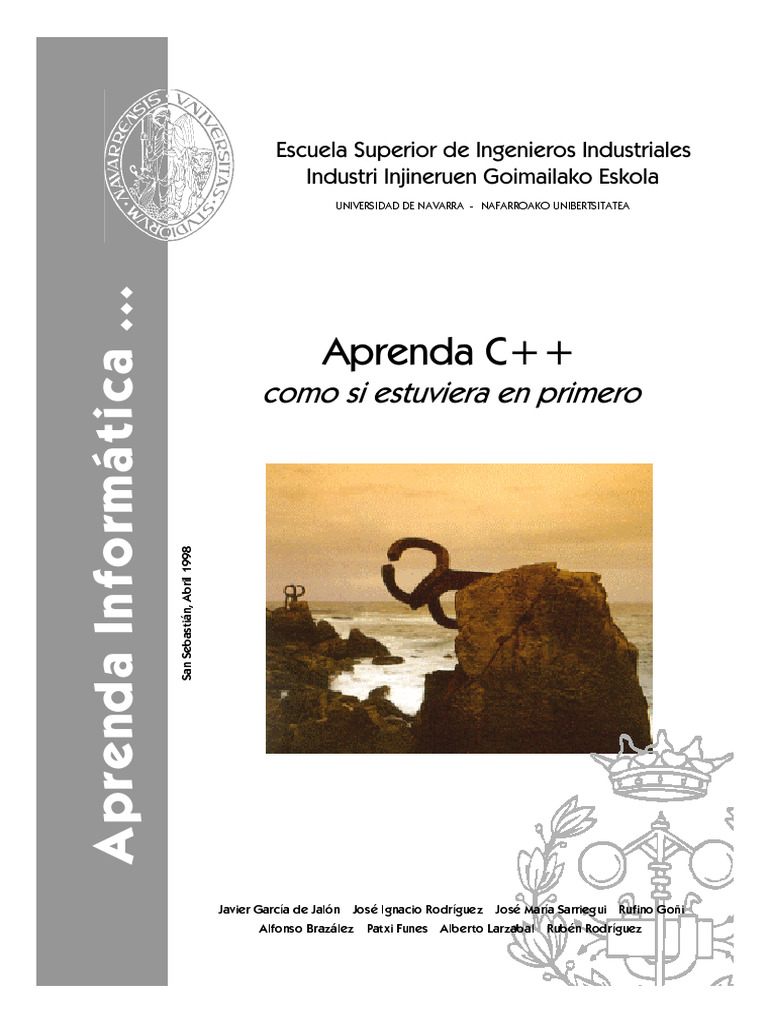 Aprenda C++ Como Si Estuviera en Primero | PDF | Negocios | Informática