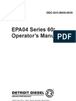 Detroit Series 60 Operation Manual