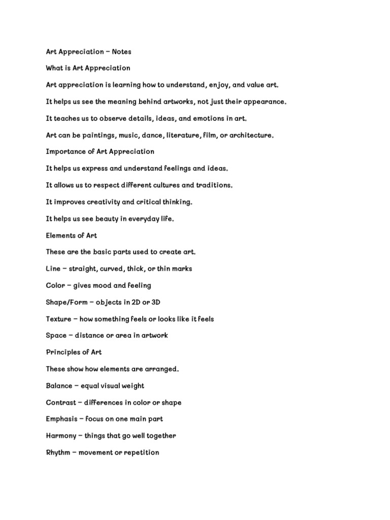 Notes in ArtApp | PDF
