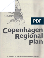 Copenhagen Regional Plan 1947 (Fingerplan) - English Summary