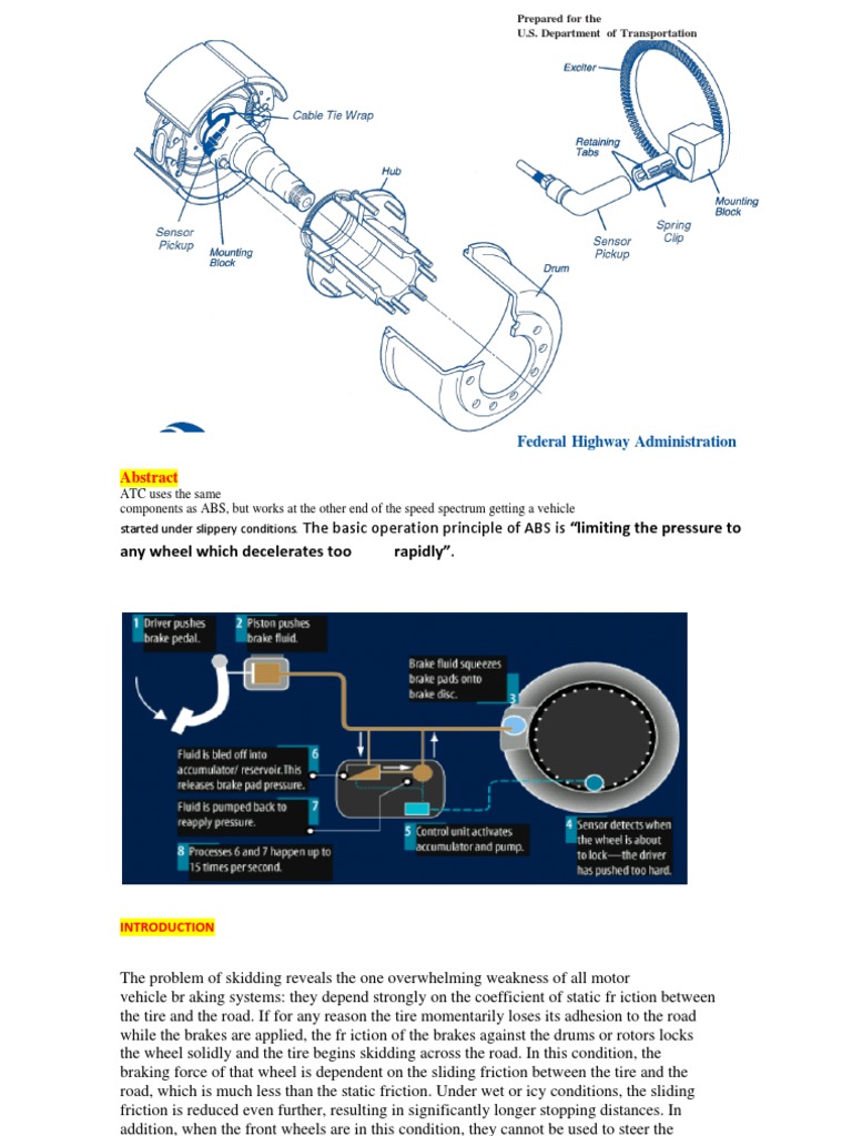 Understanding Antilock Braking Systems | PDF | Anti Lock Braking System ...