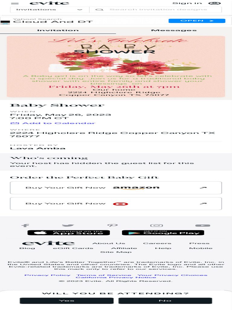 Evite Online Invitations, Greeting Cards & Party Ideas | PDF