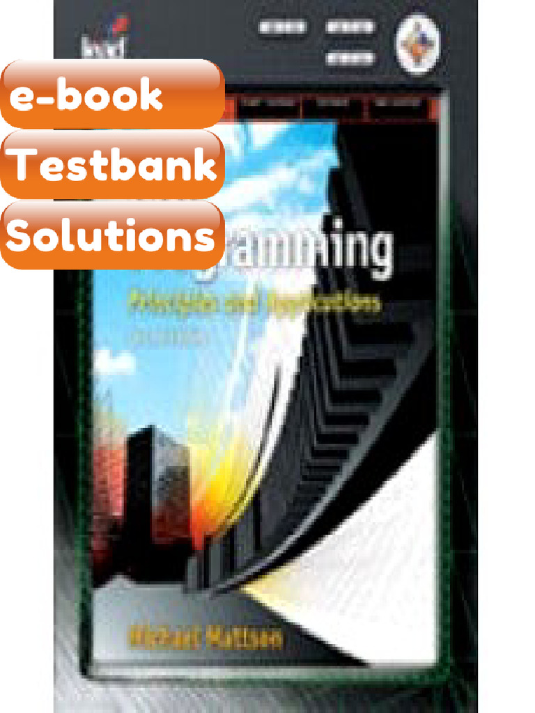 Testbank CNC Programming Principles and Applications 1st Edition Fast ...