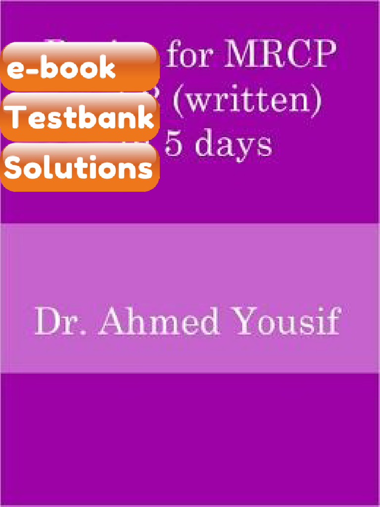 Testbank Revise for MRCP Part 2 Written in 5 Days MOBI Fast Download ...