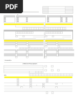 TISA Membership Application Form | PDF | Identity Document