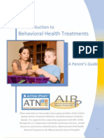 Behavioral Health Treatments a Parent's Guide