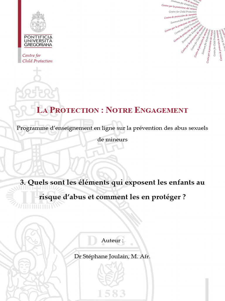 CCP LU3 Facteurs Risque Et Protection 20-12-2016 | PDF | Viol | Adolescence