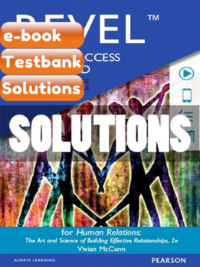 Testbank Solutions Human Relations The Art and Science of Building ...