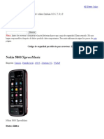 Resetear Nokia Nokia 5800 XpressMusic