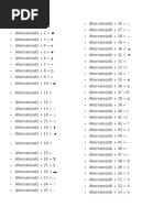 Alt + X Symbol Codes in Word | PDF