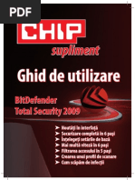 Download Chip Supliment - Ghid de utilizare Bitdefender Total Security 2009 by Tomescu Dragos SN9932312 doc pdf