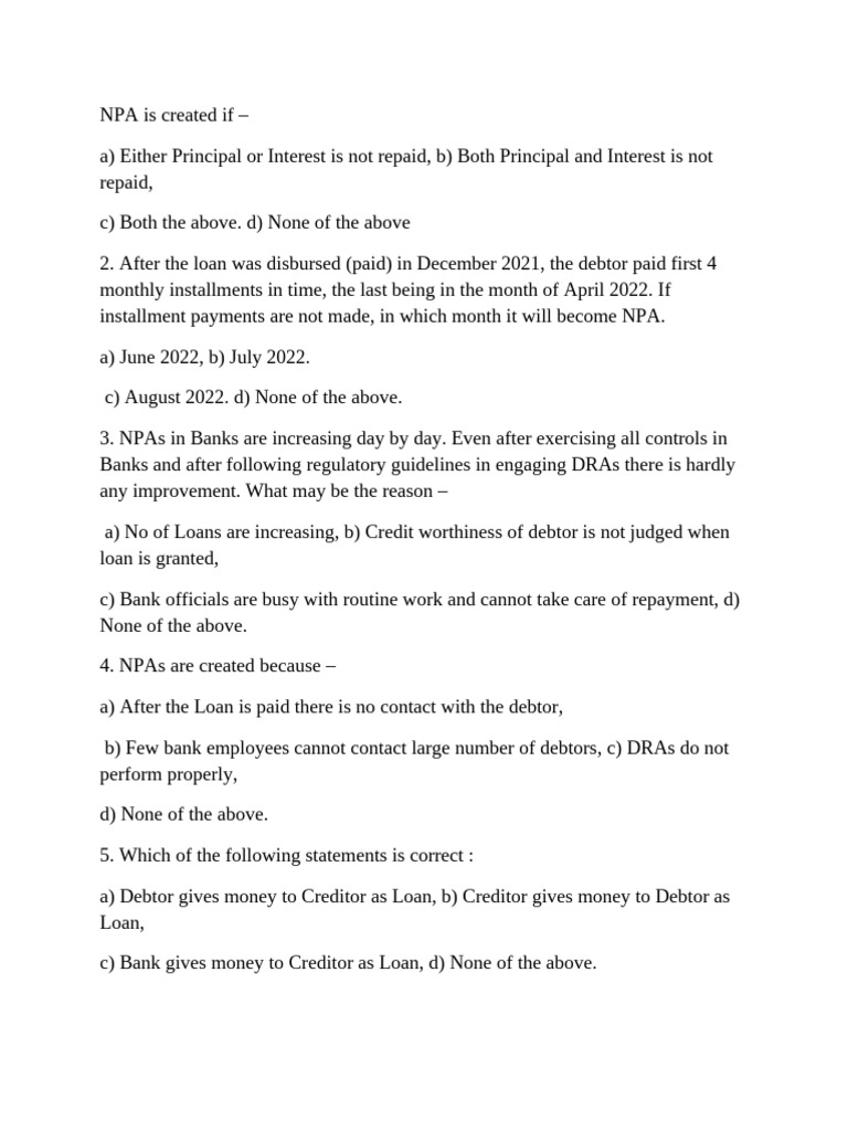 Dra Exam 55 Questions | PDF | Credit | Finance & Money Management
