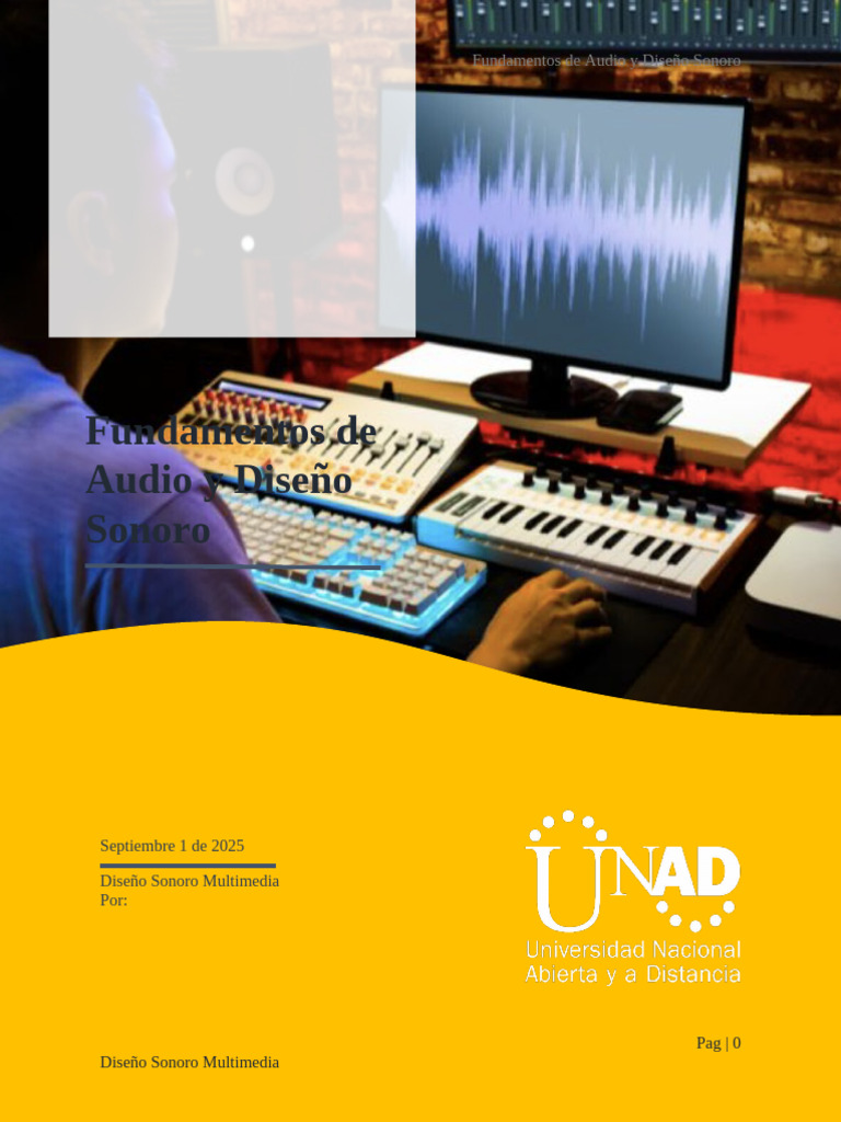Tarea 1 - Fundamentos de Audio | PDF | Diseño | Multimedia