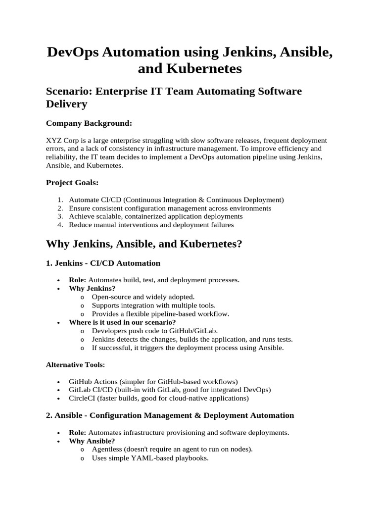 Devops Automation | PDF | Software Development | Software