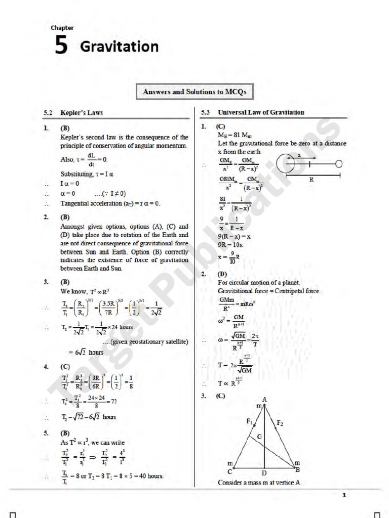 MHT-CET PSP - Physics - Solutions For Questions From 1999 To 2021 of ...