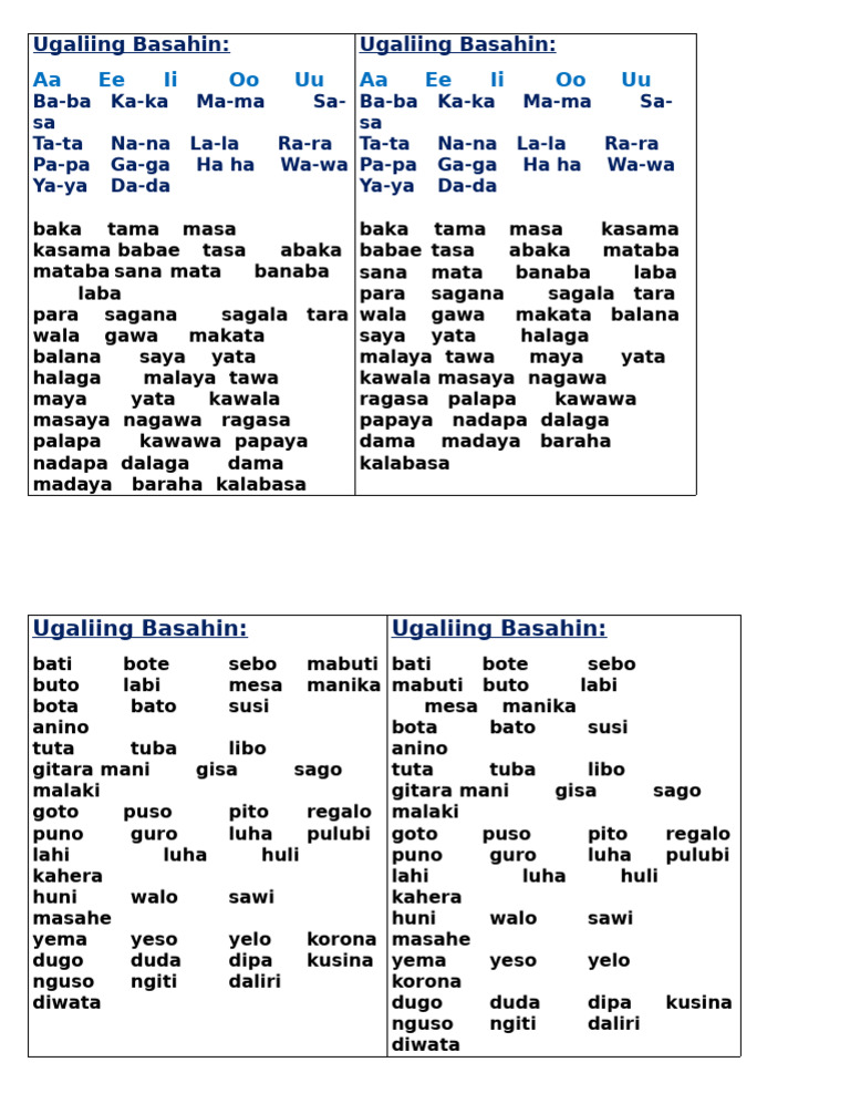 Mga Babasahin | PDF