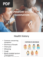 Respiratory System Chest Assessment Guide | PDF | Lung | Respiratory System