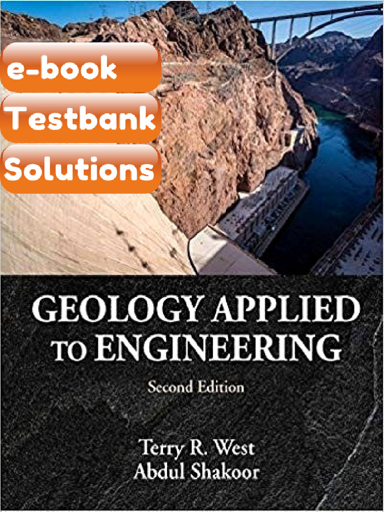 Testbank Geology Applied To Engineering 2nd Edition Fast Download | PDF ...
