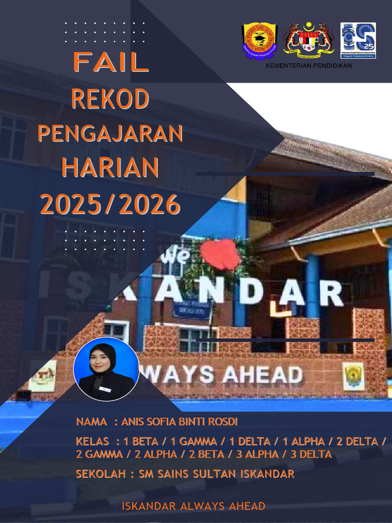 Fail Rekod Mengajar (Anis Sofia) | PDF