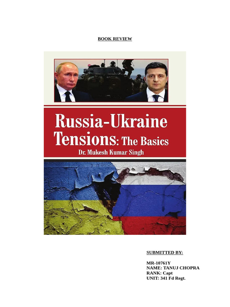 BOOK REVIEW - Russia Ukraine Tension | PDF | Ukraine | Crimea