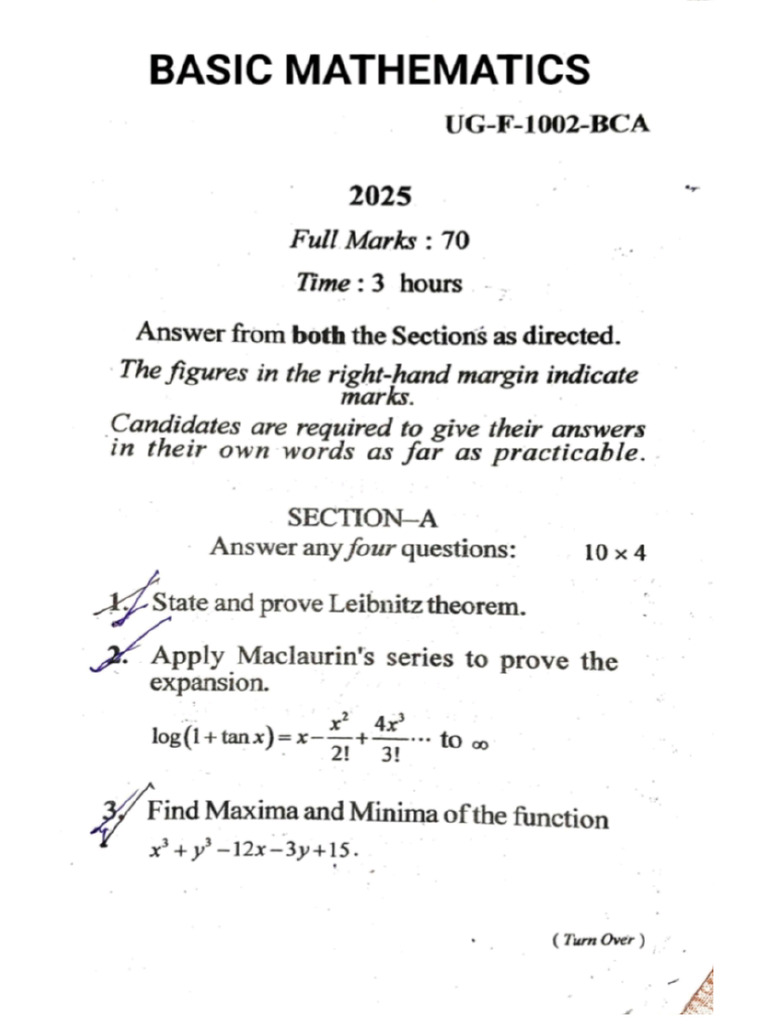 Basic Mathematics | PDF