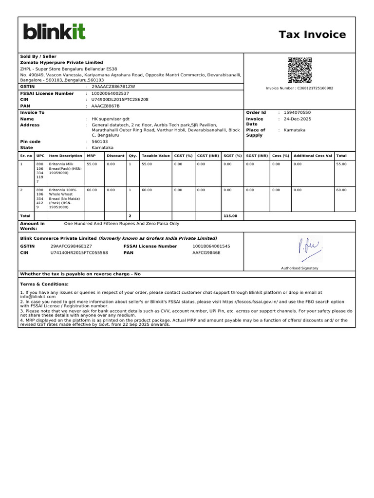 ForwardInvoice_ORD86929564989 | PDF | Invoice | Taxes