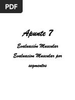 Escala MMT-8: Evaluación Muscular Manual | PDF | Salud y bienestar